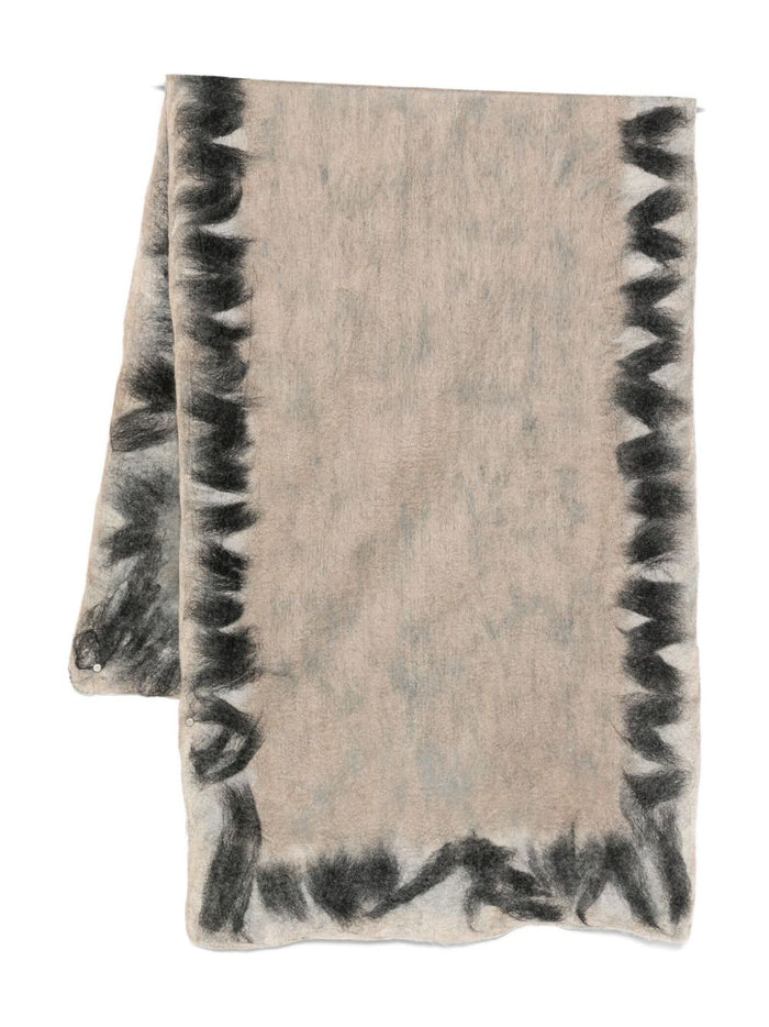 SILVANA MANETTI Scarfs Grey Cashmere