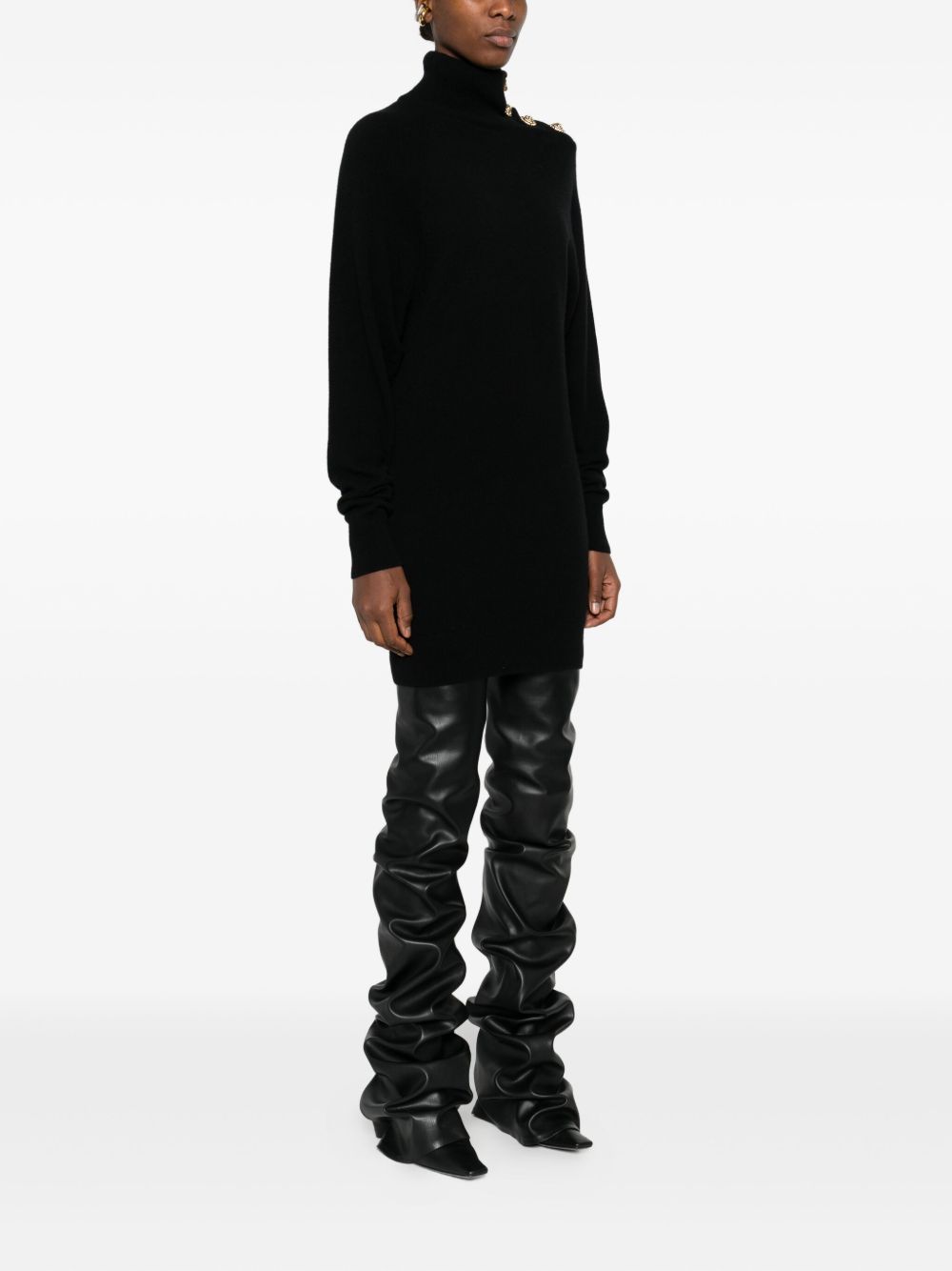 Balmain Dresses Black
