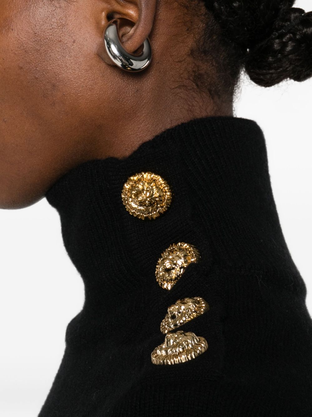 Balmain Dresses Black