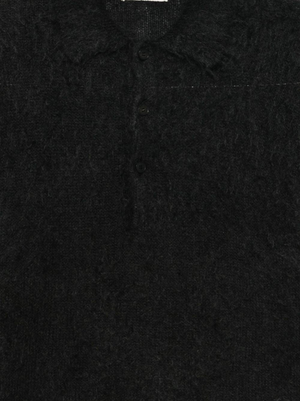 Auralee T-Shirts And Polos Black Mohair Wool
