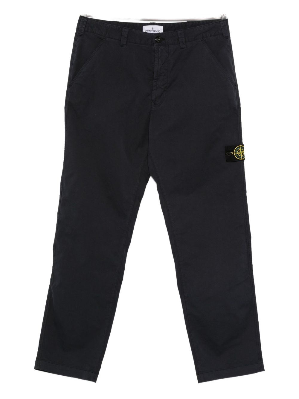 Stone Island Trousers Blue Organic Cotton