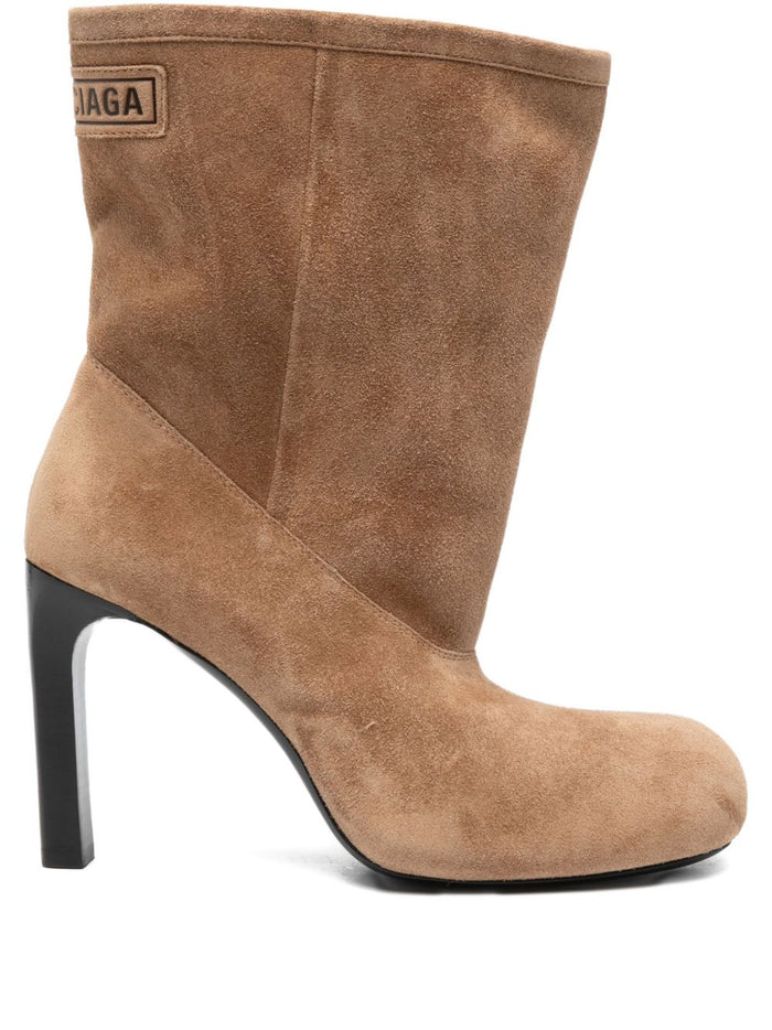 Balenciaga Boots Camel Calfskin