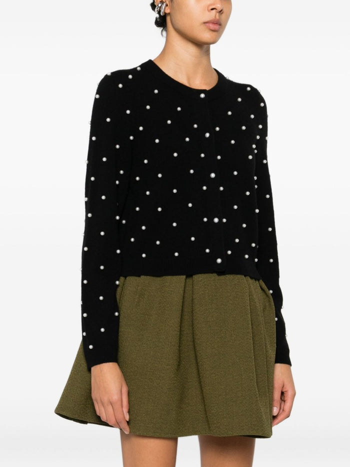 Alice + Olivia Sweaters Black Cashmere Nylon