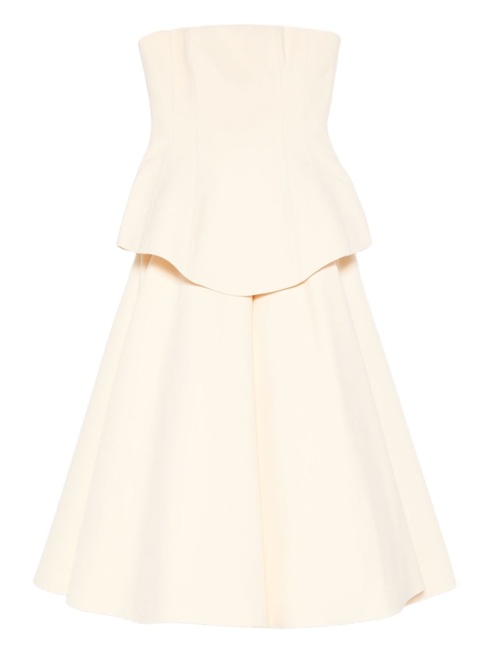 Solace London Dresses White Polyester Elastane