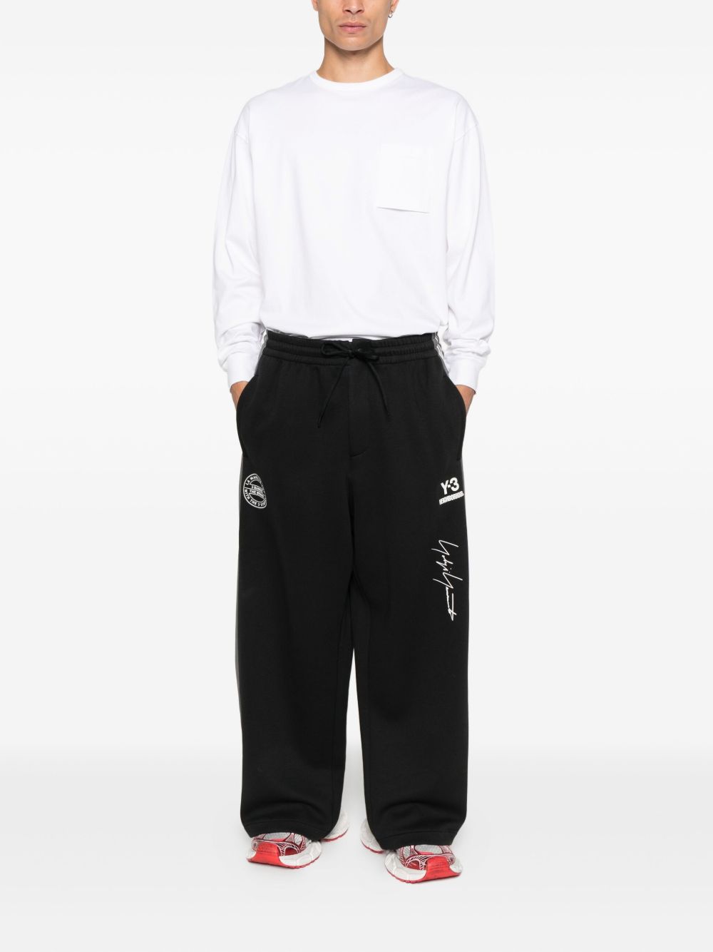 Y-3 X Nbhd Trousers Black Cotton