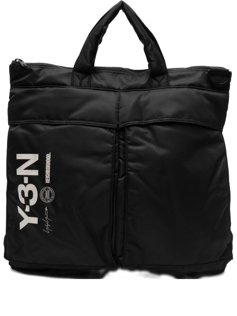 Y-3 X Nbhd Bags Black Outer: Recycled Polyamide