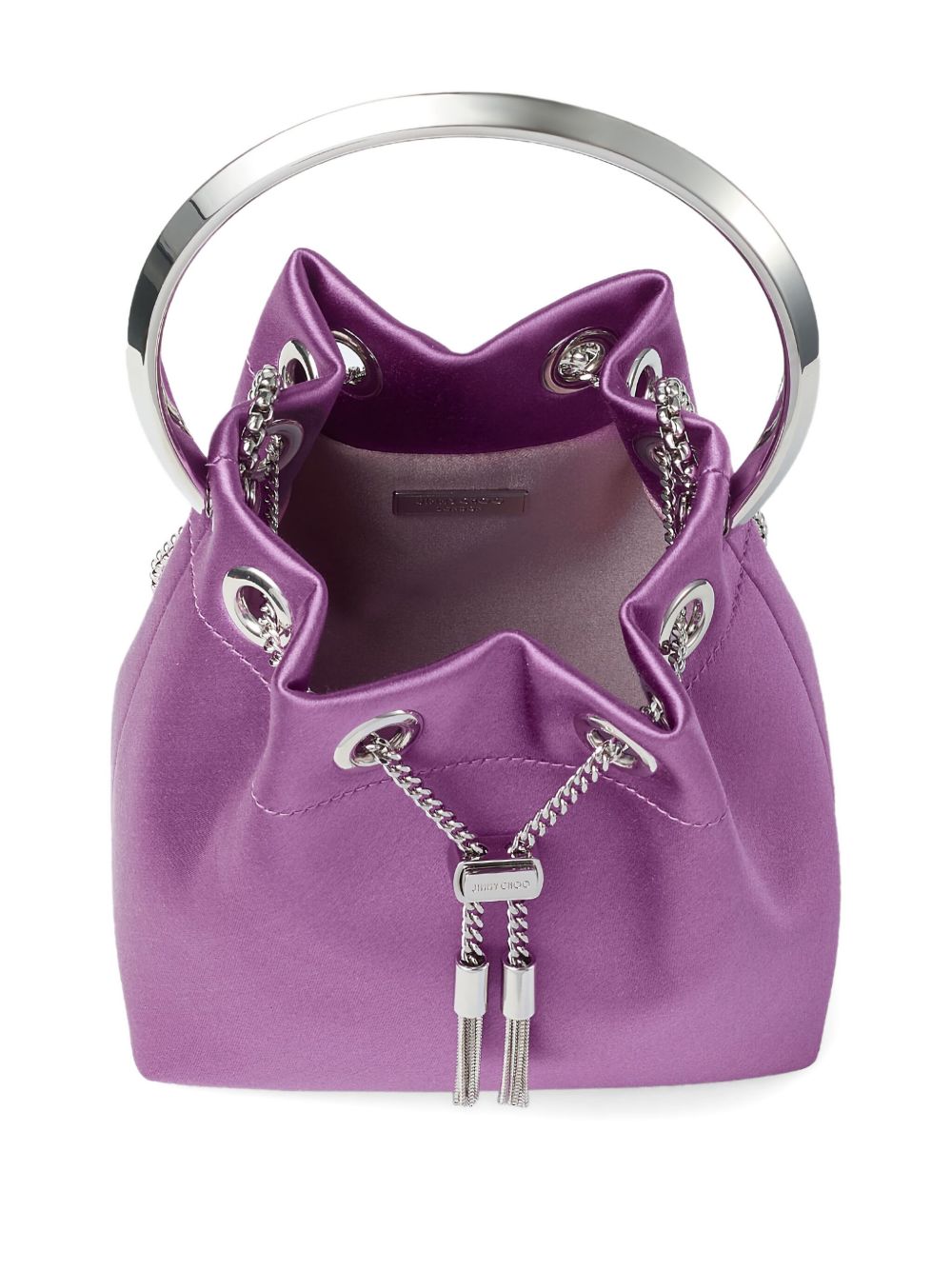 Jimmy Choo Bags Purple Fabric Brass