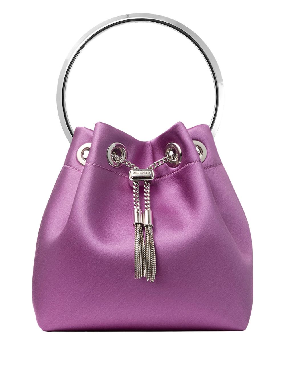 Jimmy Choo Bags Purple Fabric Brass