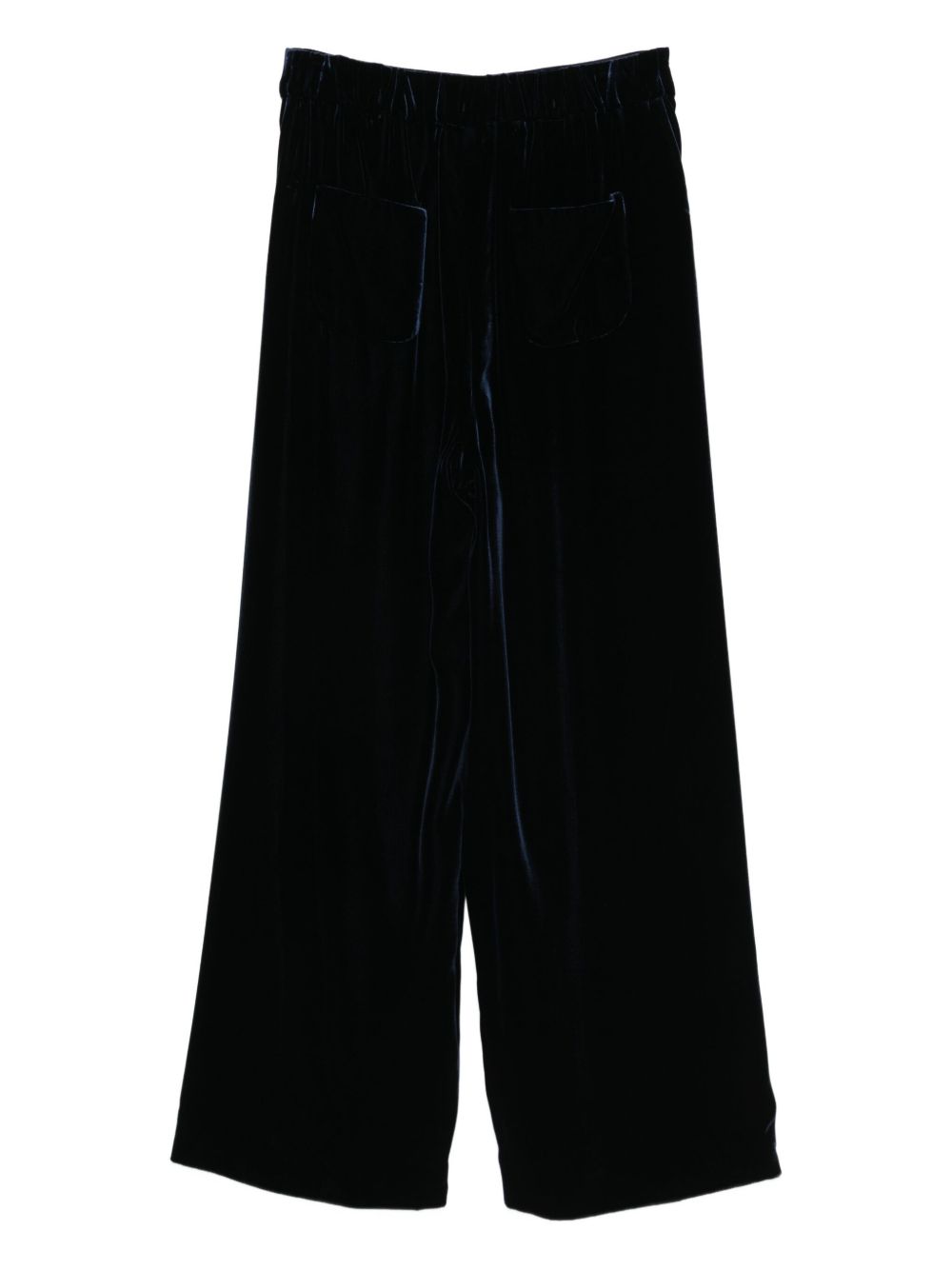 Emporio Armani Trousers Blu Scuro Viscose