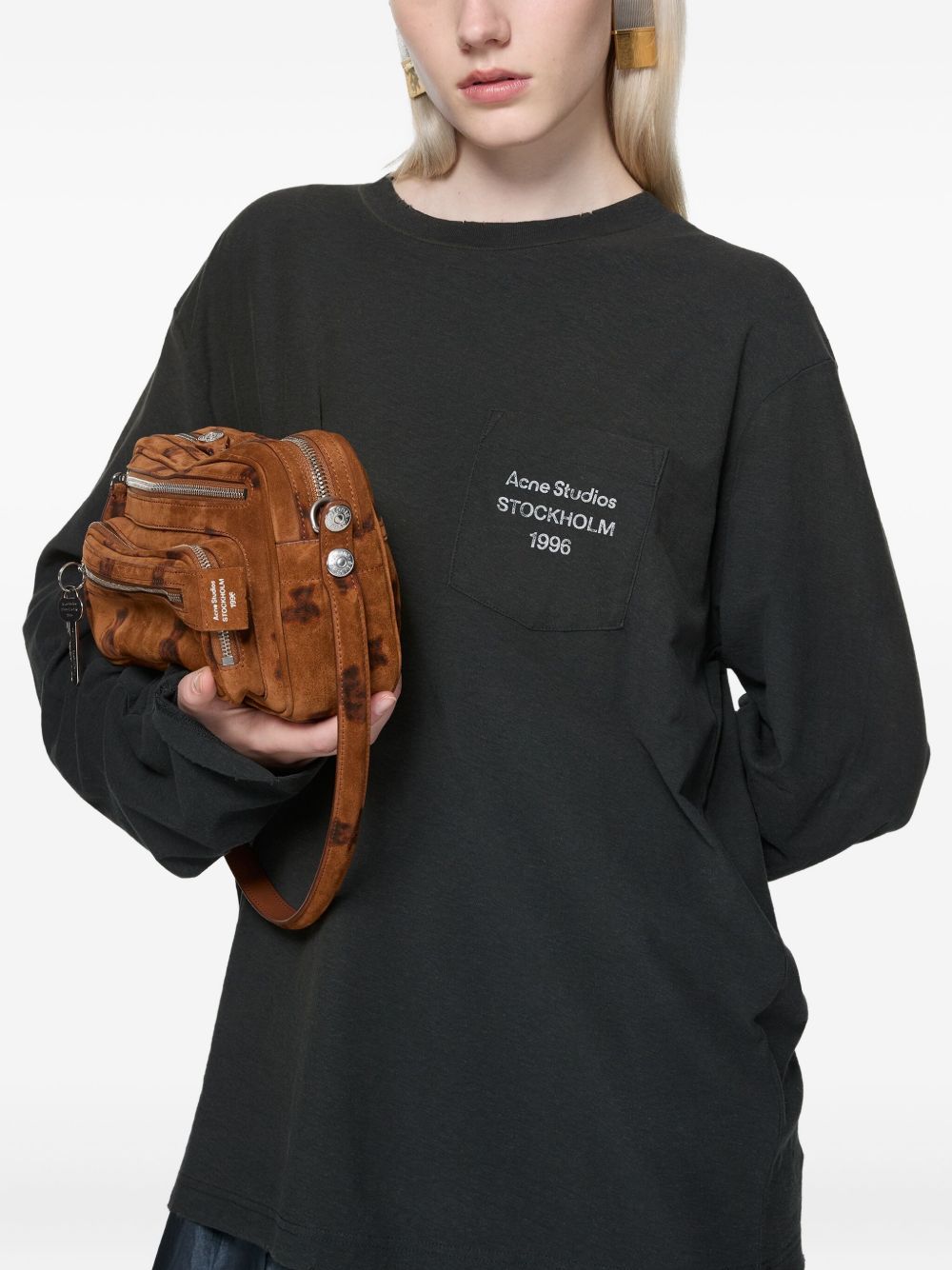 Acne Studios T-Shirts And Polos Black Cotton