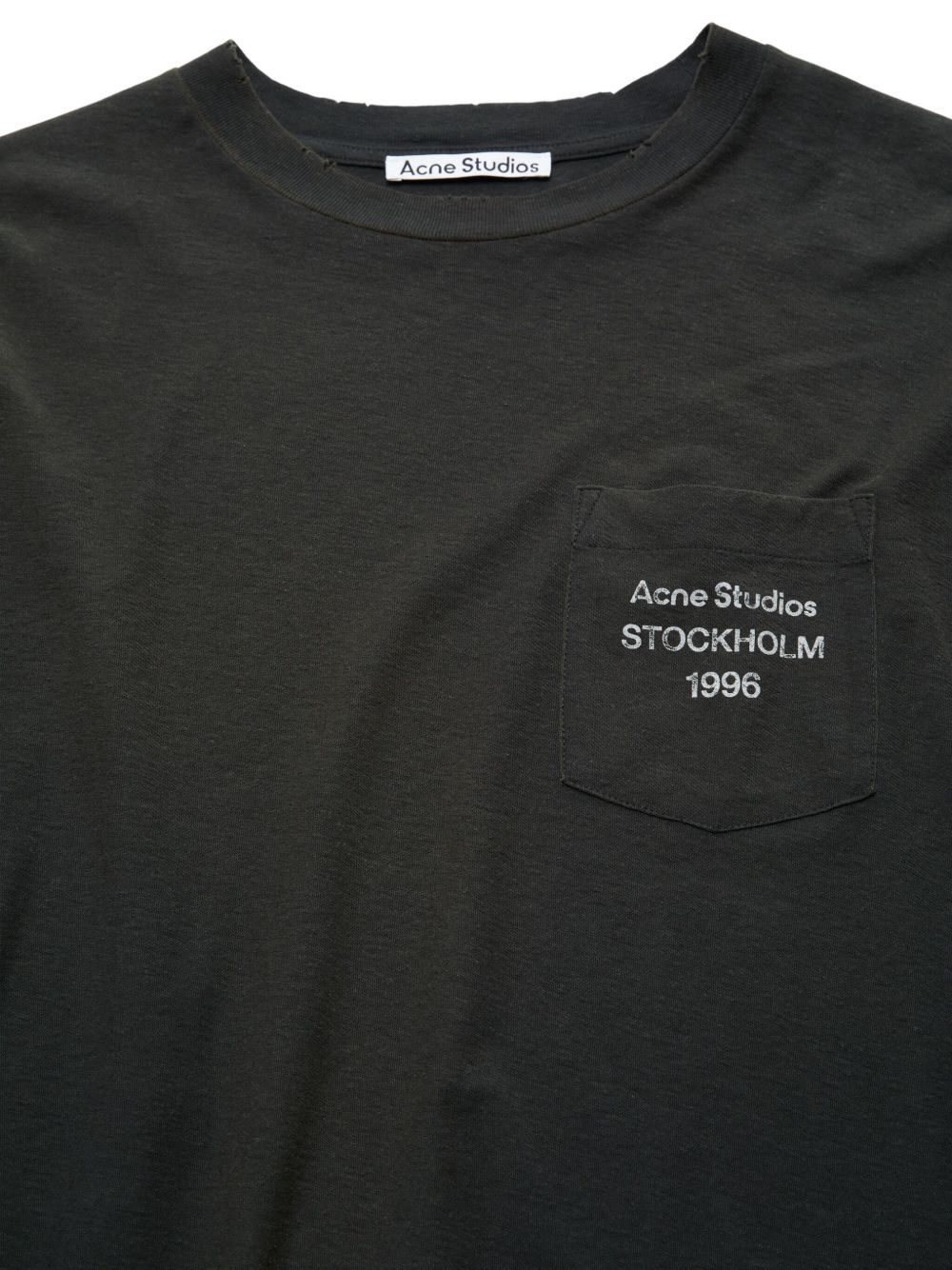 Acne Studios T-Shirts And Polos Black Cotton