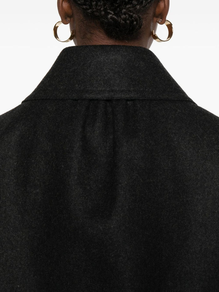 Fendi Coats Grey Vi+wv+nr6bott:madreper