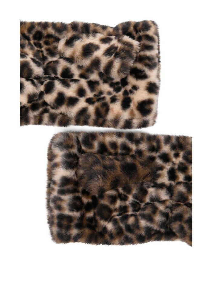 Alpo Gloves Brown Polyester