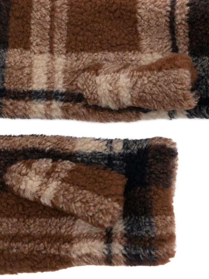 Alpo Gloves Brown Polyester
