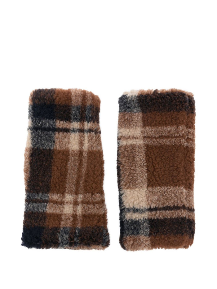 Alpo Gloves Brown Polyester