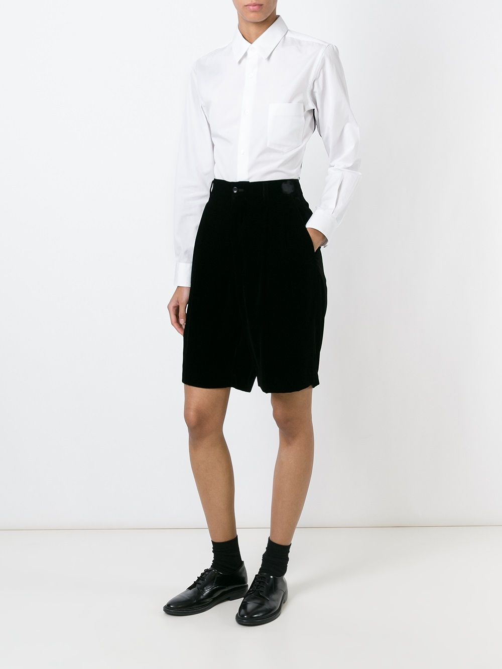 Comme Shirts White