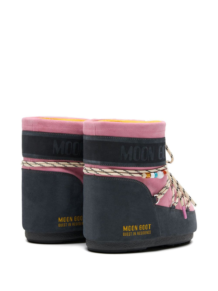 MOON BOOT X GUEST IN RESIDENCE Grey Outer: Suede
