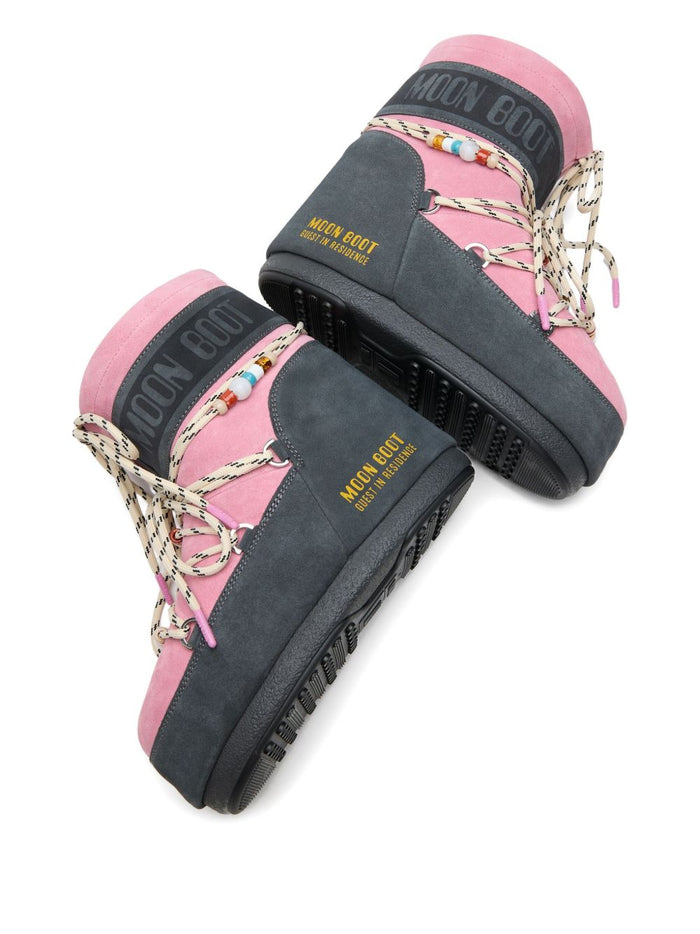 MOON BOOT X GUEST IN RESIDENCE Grey Outer: Suede