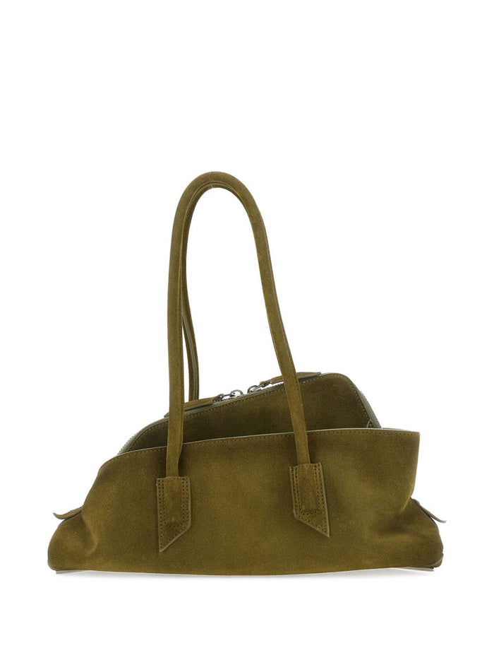 The Attico Bags Kaki Suede
