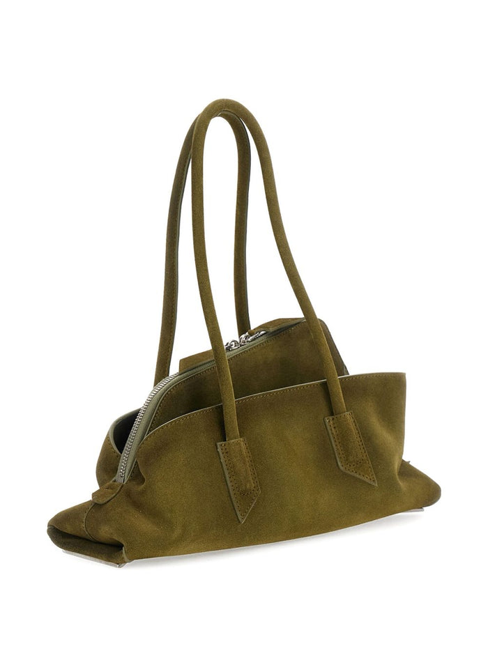 The Attico Bags Kaki Suede