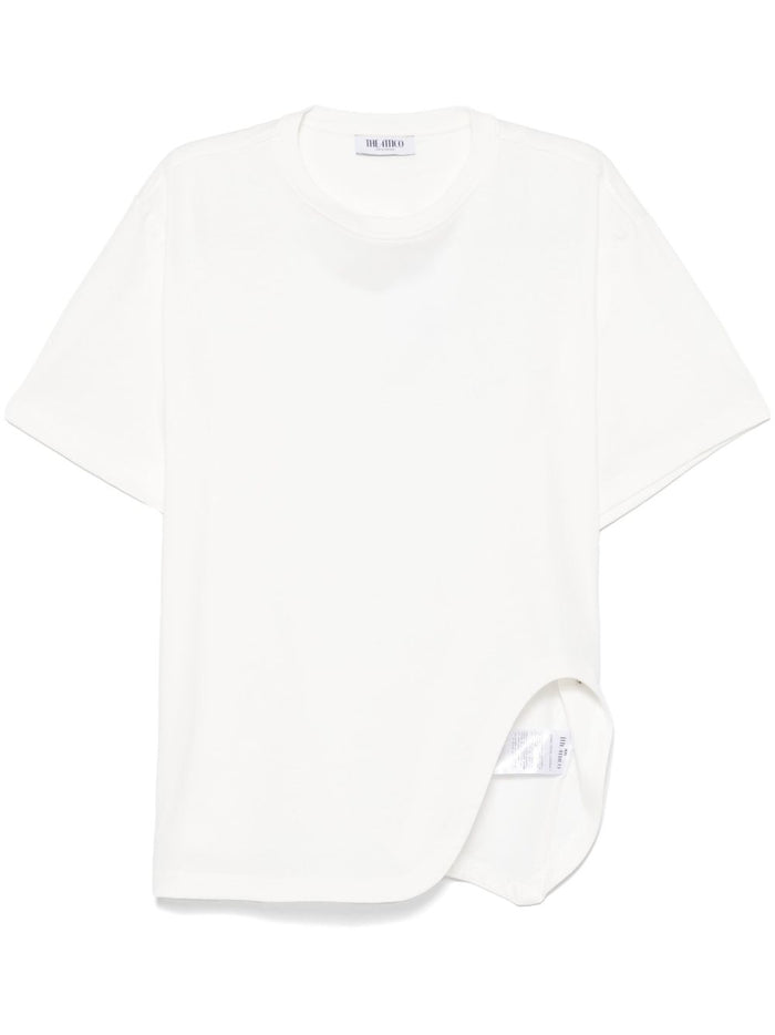 The Attico T-shirts and Polos White Cotton