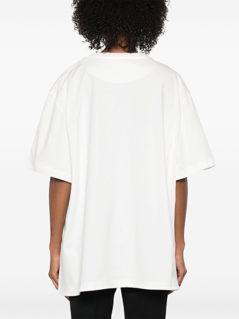 The Attico T-shirts and Polos White Cotton