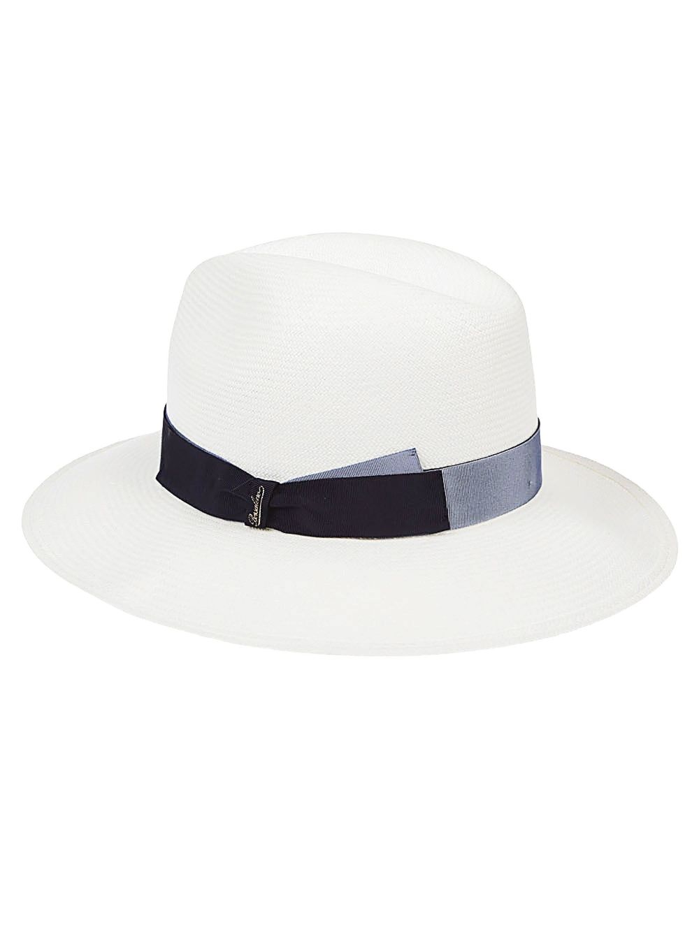 Borsalino Hats White Straw