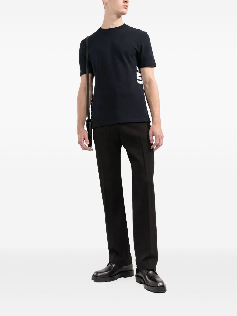 Thom Browne T-Shirts And Polos Blu Cotton