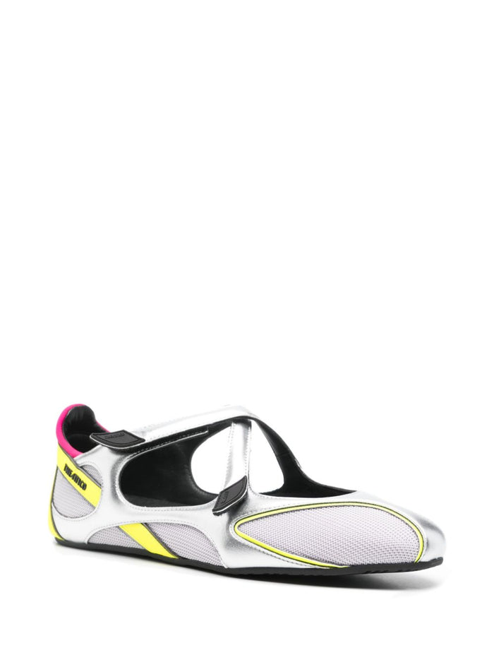 The Attico Flat shoes MultiColour Polyurethane Polyester