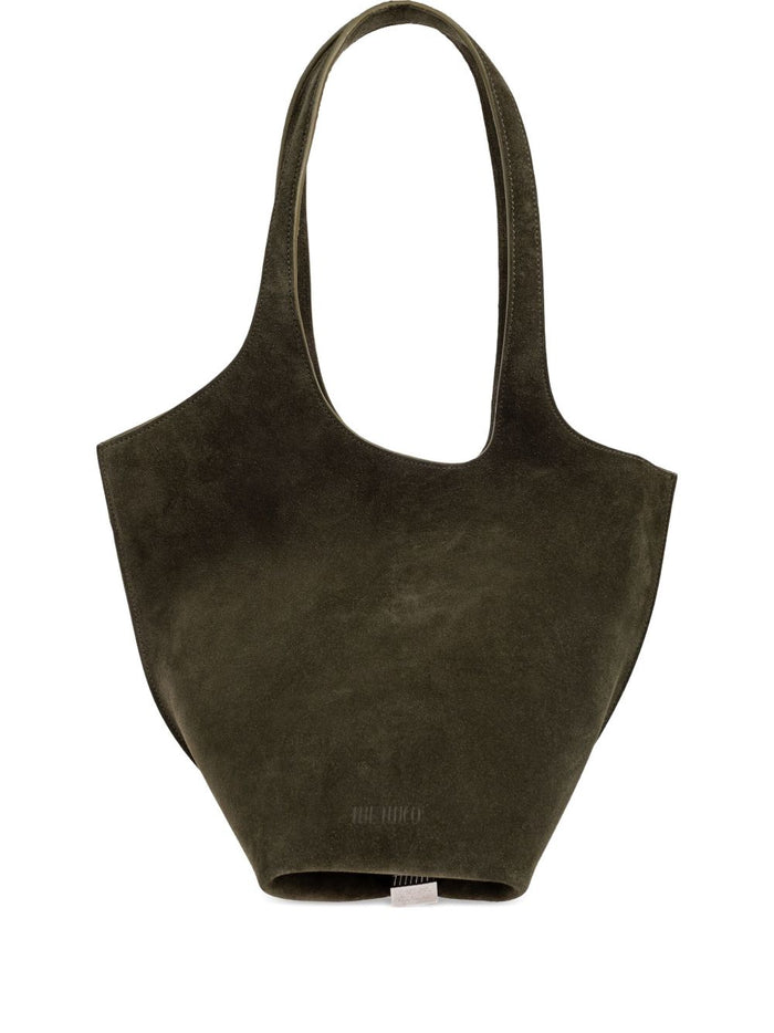 The Attico Bags Green Suede