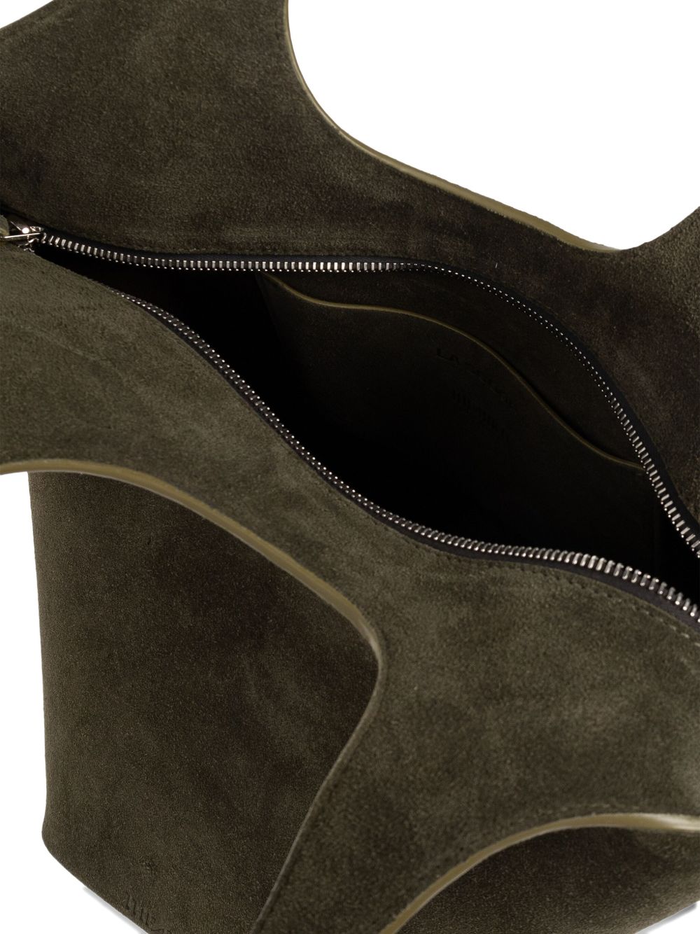 The Attico Bags Green Suede