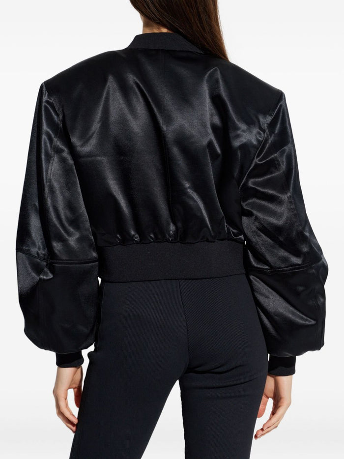 The Attico Coats Black Viscose