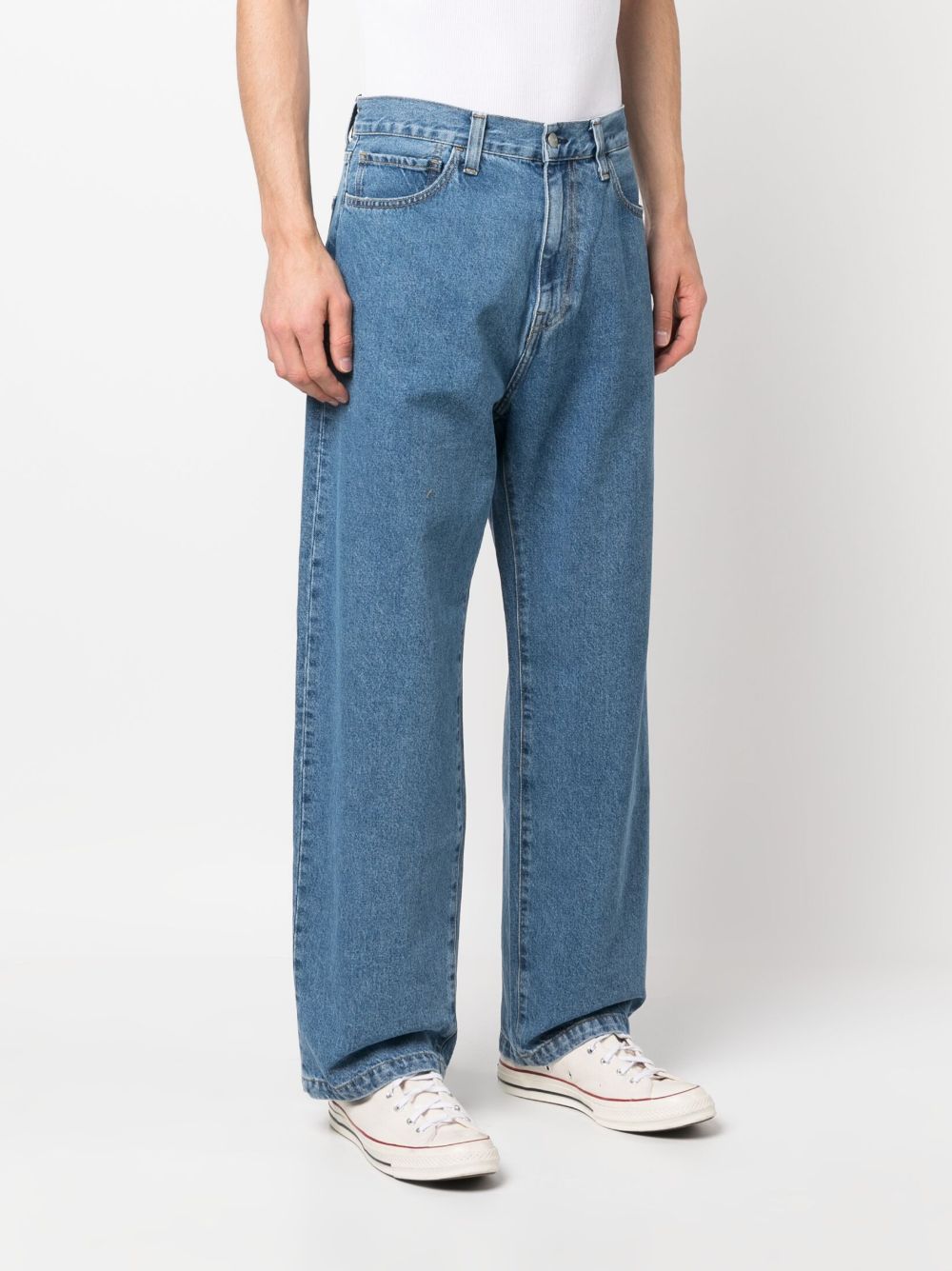 Carhartt Wip Pre Jeans Blue Cotton