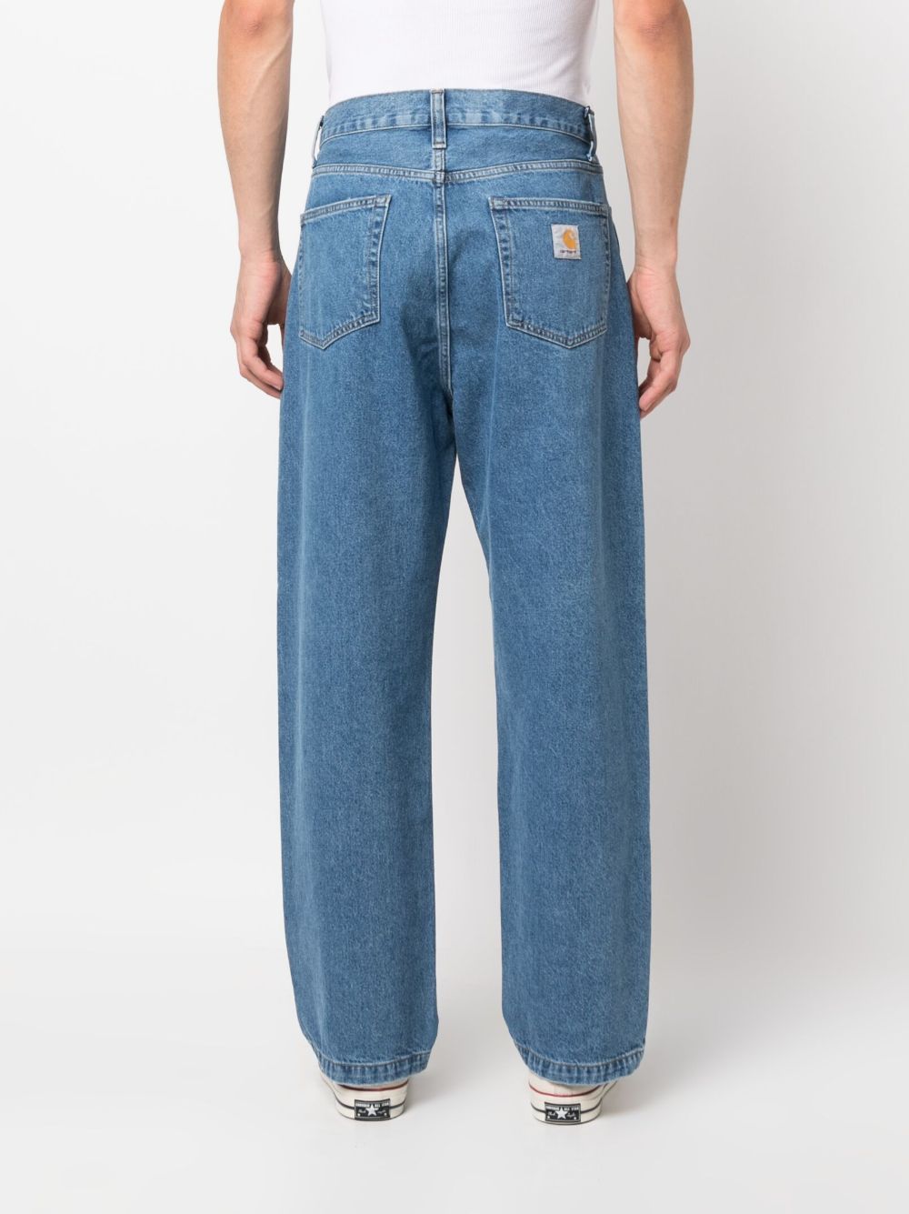 Carhartt Wip Pre Jeans Blue Cotton