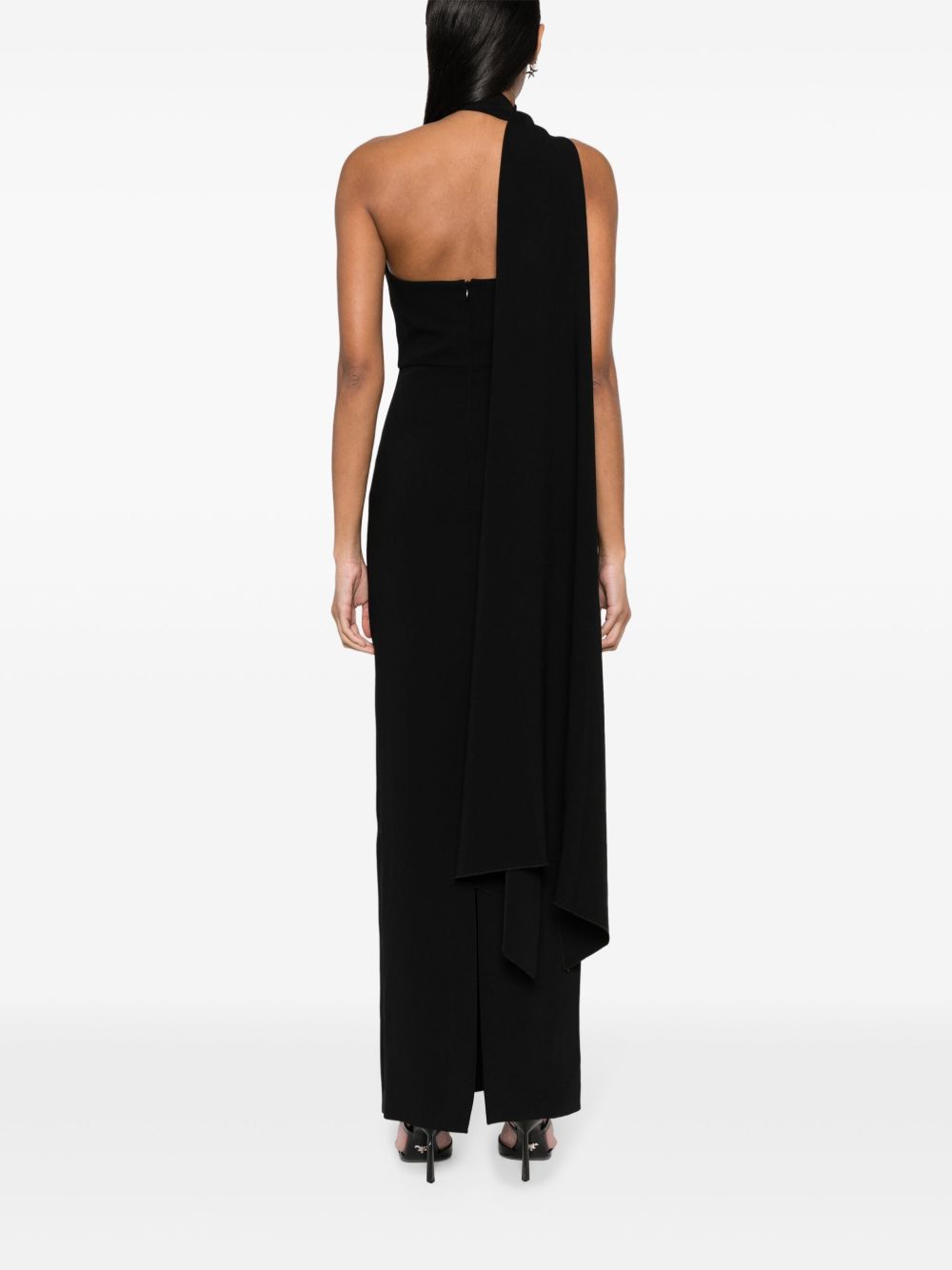 Solace London Dresses Black Polyester