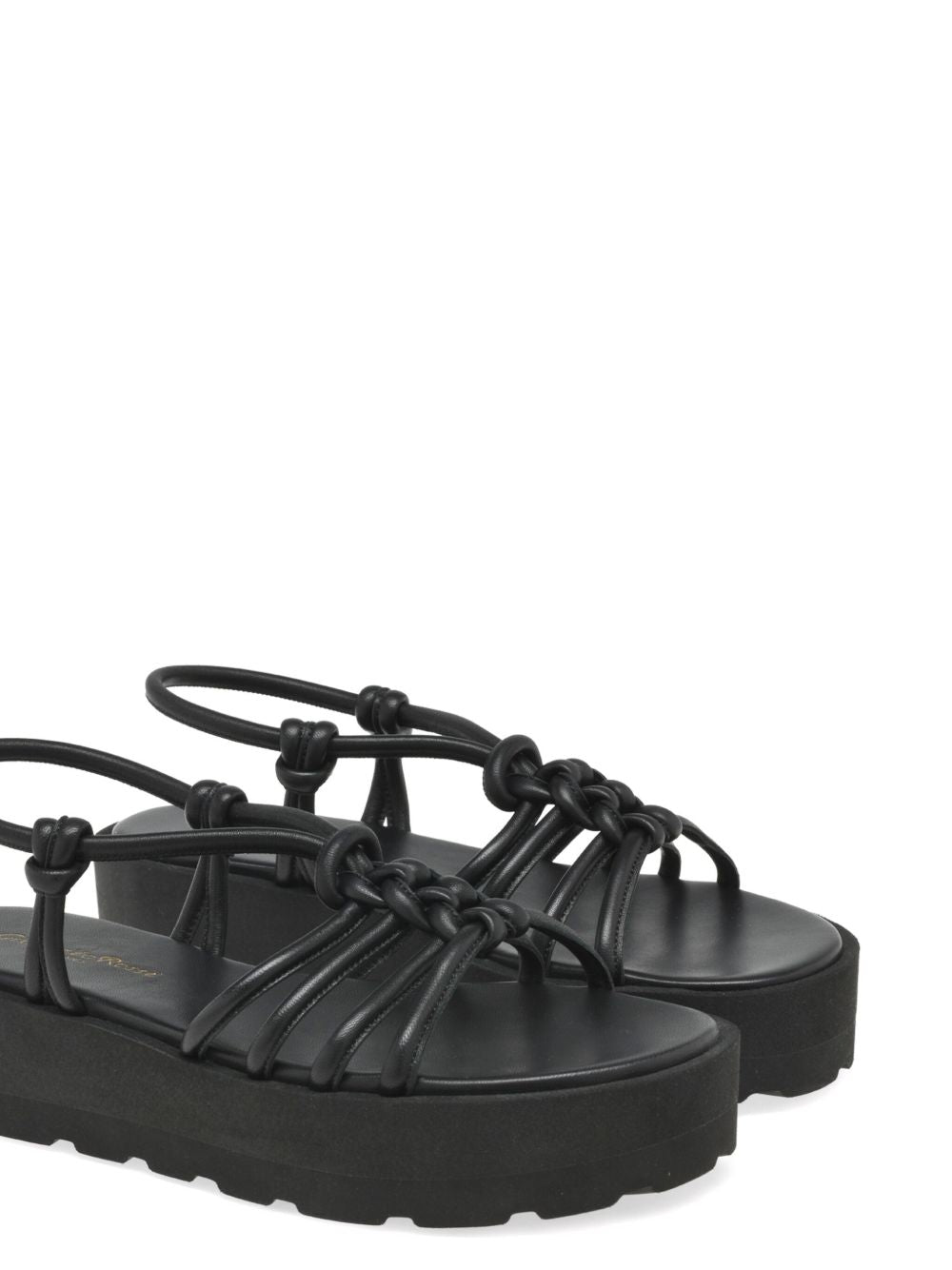 Gianvito Rossi Sandals Black Outer: Nappa Leather