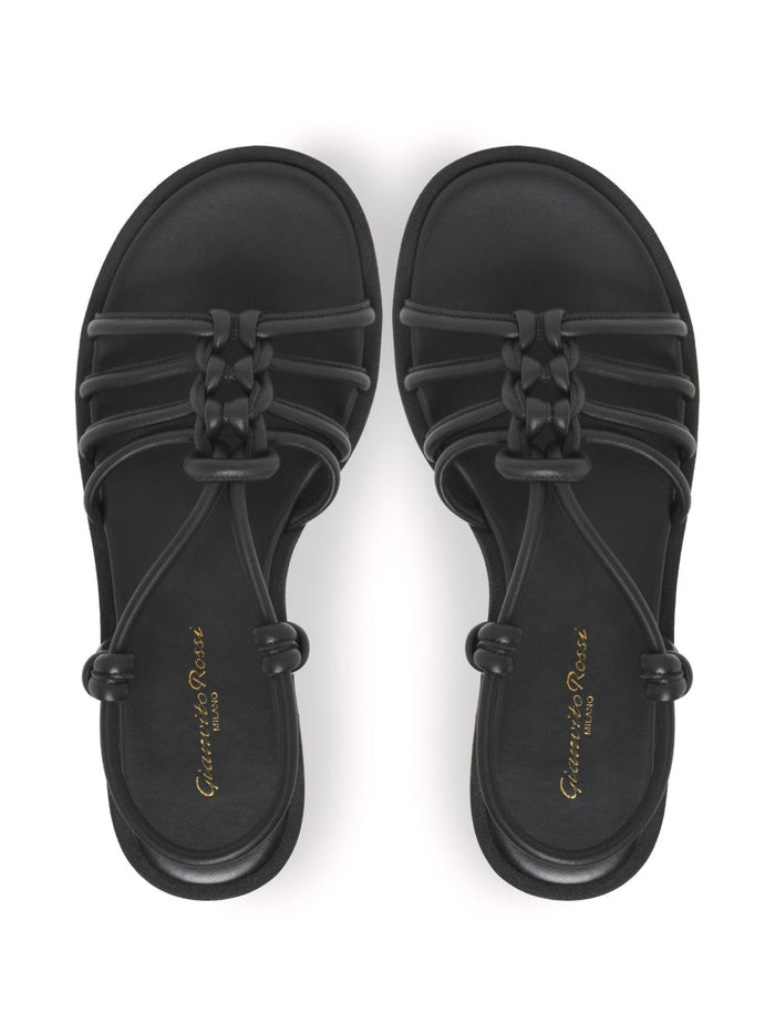 Gianvito Rossi Sandals Black Outer: Nappa Leather