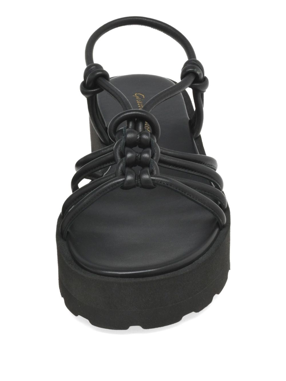 Gianvito Rossi Sandals Black Outer: Nappa Leather