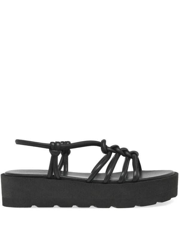 Gianvito Rossi Hebe leather platform sandals