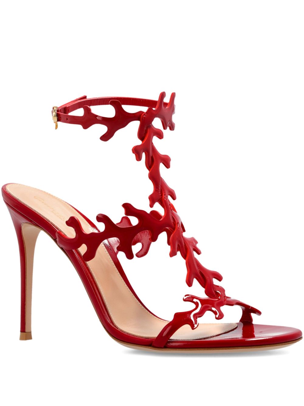 Gianvito Rossi Sandals Red Outer: Nappa Leather