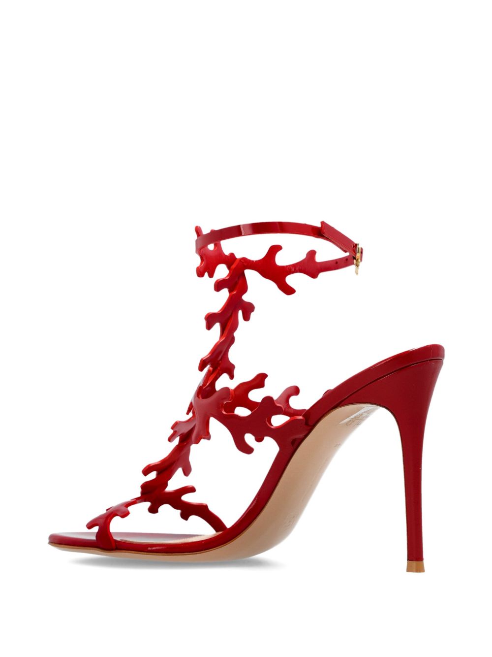Gianvito Rossi Sandals Red Outer: Nappa Leather