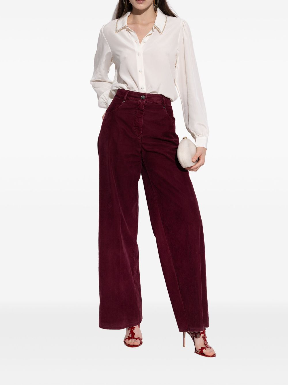 Gianvito Rossi Sandals Red Outer: Nappa Leather