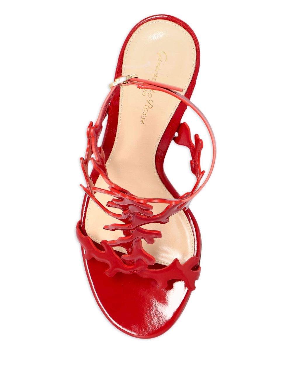 Gianvito Rossi Sandals Red Outer: Nappa Leather