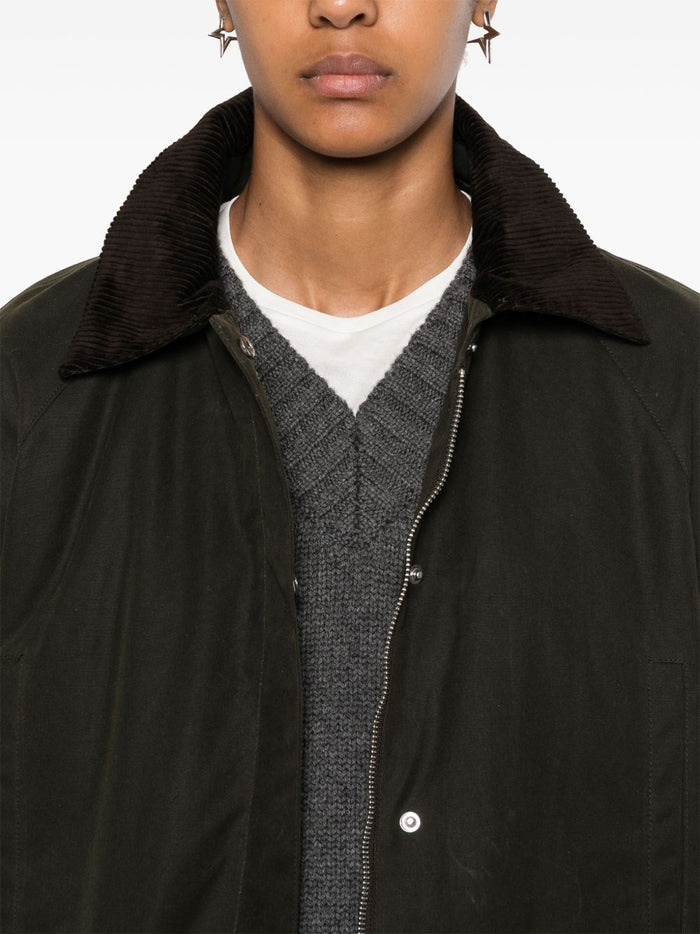 TOTEME PRE Jackets Green Cotton Organic