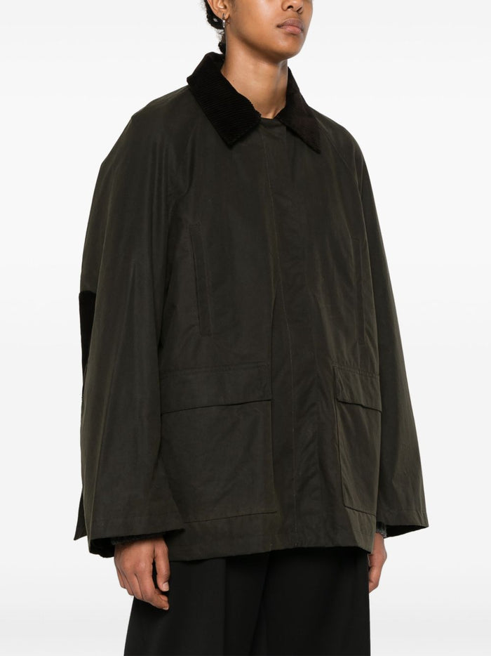 TOTEME PRE Jackets Green Cotton Organic