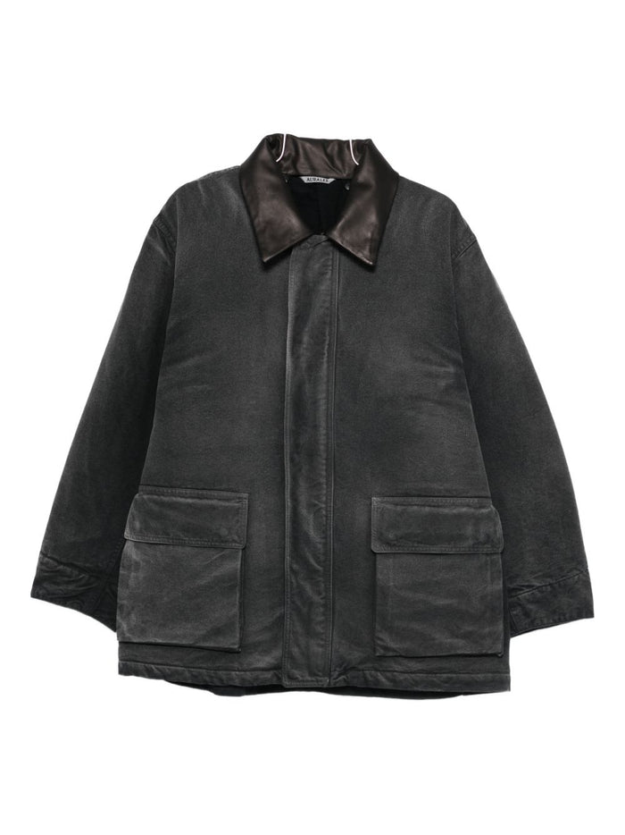 Auralee Jackets Black Cotton