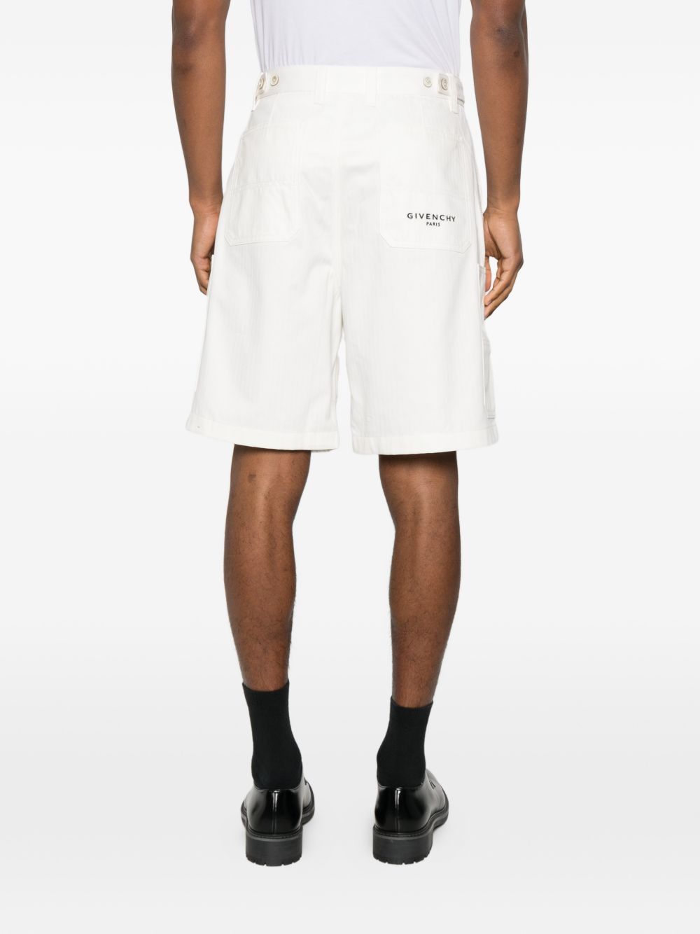 Givenchy Shorts White Cotton