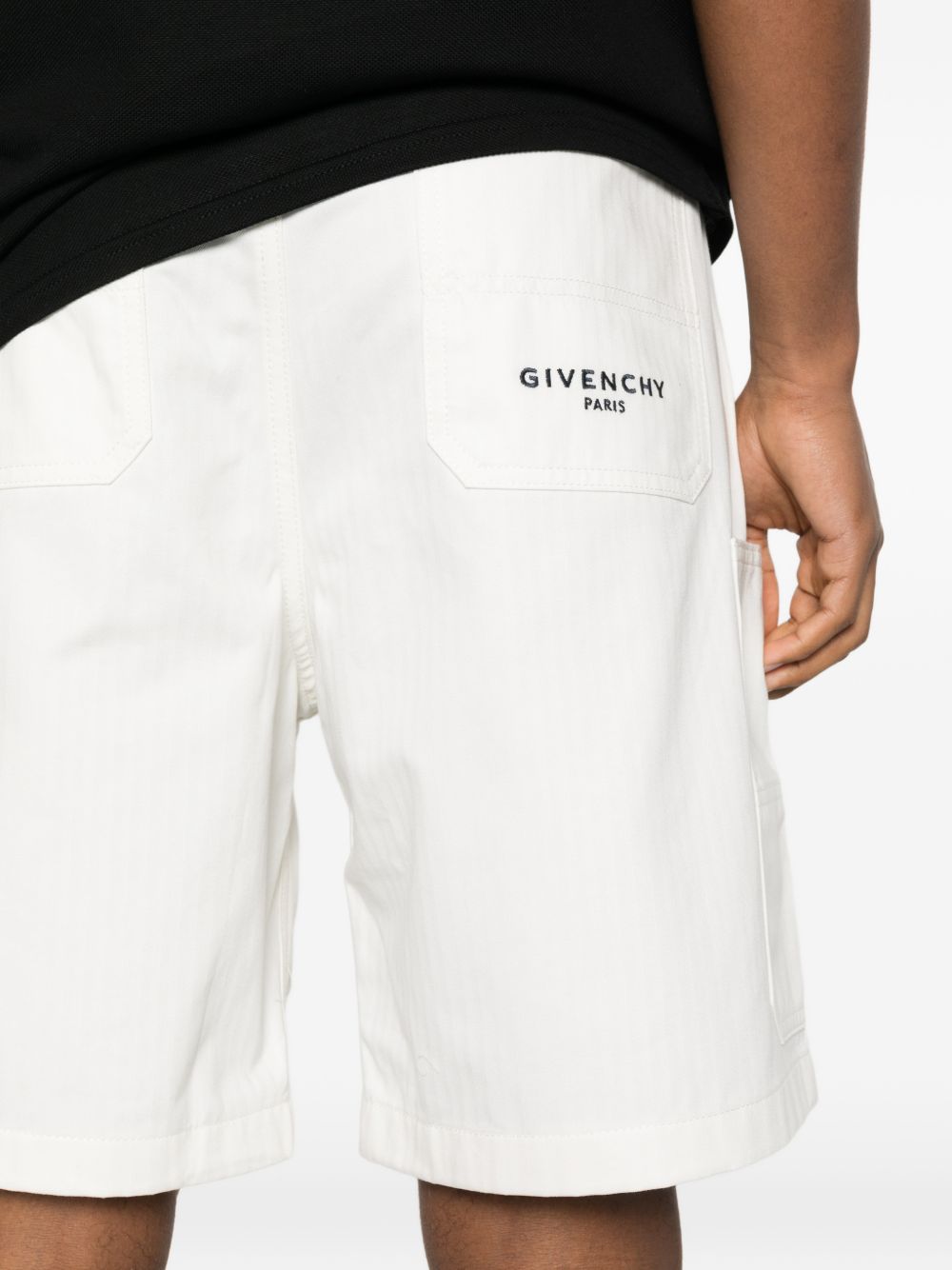 Givenchy Shorts White Cotton
