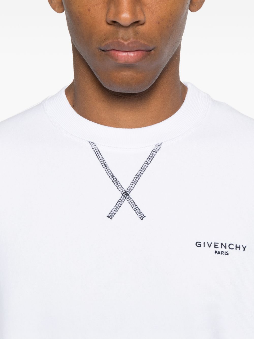 Givenchy Sweaters White Cotton