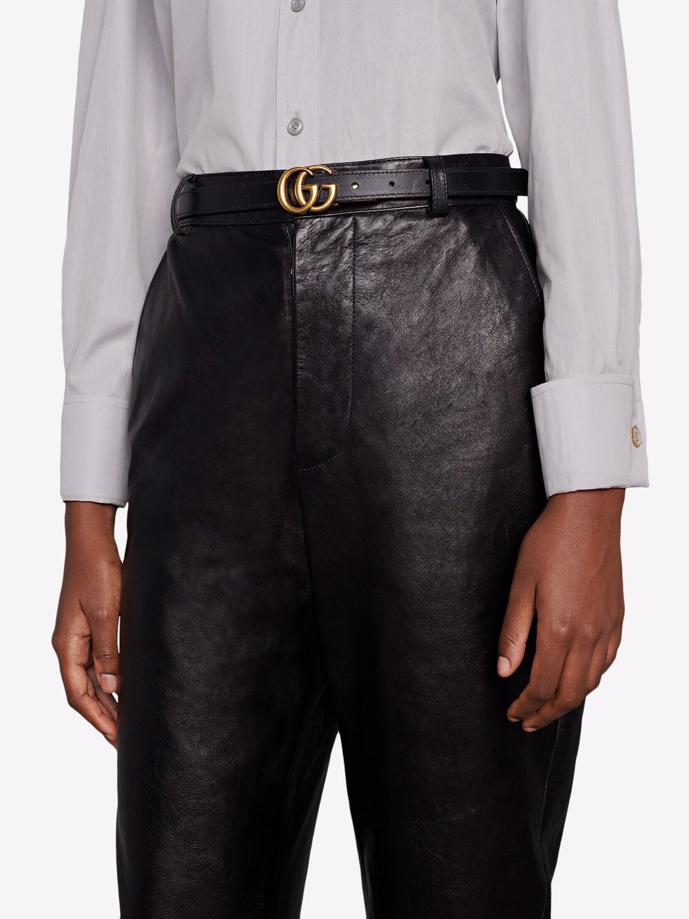 Gucci Belts Powder Calf Skin